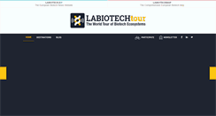 Desktop Screenshot of labiotechtour.com